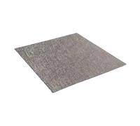 Électrode en feutre de fibre plaquée platine, 1 pièce, couche de diffusion de gaz for électrolyse PEM/pile à combustible à hydrogène, haute température(50x100mmx0.4mm)