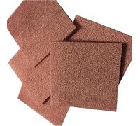 Électrode en mousse de cuivre poreuse, 1 pièce, multi-tailles, pureté 99,9%, idéale for les électrodes, les catalyseurs et la dissipation thermique.(25mmx100mmx100mm)