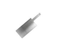 Électrode en plaque d'acier inoxydable, 2 pièces, épaisseur 1mm, 50mm x 100mm, 1-15V, 1-20A(50x100mm)