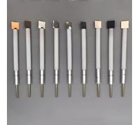 Électrode en tôle 10x10x0,1 mm - Accessoire d'expérimentation électrochimique personnalisable |(Au electrode)