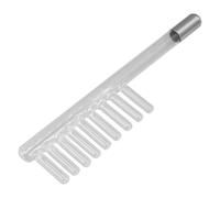 Électrode Peigne de Remplacement en Tube de Verre pour Appareil | Accessoire de Soins, Haute Fréquence, Lumière Rouge, Visage et Cuir Chevelu, Bureau ou Voyage, Usage Quotidien