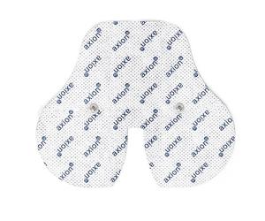 Electrode spéciale nuque ou cervicale axion | Compatible avec appareils Sanitas et Beurer | Electrostimulateur à connexion par bouton-pression de 3,5 mm | Forme idéale pour la douleur cervicale.