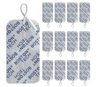 électrodes Boston Tech | Pads pour électrostimulateur TENS et/ou EMS réutilisables et auto-adhésives avec connexion filaire de 2 mm (5x10cm 12Und.)