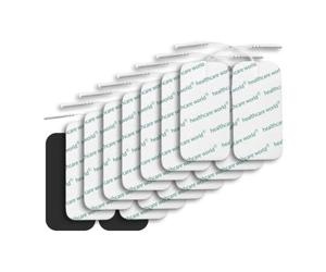 Électrodes de Grande Dimension pour appareils de Stimulation tENS EMS 16 pièces - 100 mm x 50 mm
