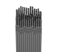 Électrodes de soudage en acier au carbone, paquet de 2 lb, E6013 et E6011, 2,4 mm x 350 mm, baguettes de soudage à l'arc AC/DC for tôles fines et tubes(E6013)