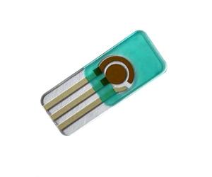 Électrodes électrochimiques sérigraphiées 3 en 1 - Travail de l'or, référence Ag/Ag t électrode auxiliaire (100 pièces)