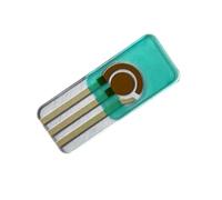 Électrodes électrochimiques sérigraphiées 3 en 1 - Travail de l'or, référence Ag/Ag t électrode auxiliaire (100 pièces)