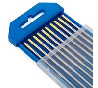Électrodes En Tungstène Pour Soudage TIG, Lot De 10, 150mm/175mm, Pointes WT20 WC20 WP20 WL20 WZY, Pour Acier, Aluminium, Cuivre, Tiges En Titane(WL15,3.2 * 175MM)