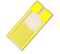 Électrodes interdigitées flexibles for la recherche sur les réseaux de condensateurs - Puce PET personnalisable aux performances fiables(5PC)