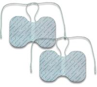 Électrodes papillon TENS (1 paire) - Patchs autocollants 150 x 100 mm compatibles avec Neurotrac, Auvon, TensCare - Soulagement ciblé des douleurs du dos, des épaules et du bas du dos