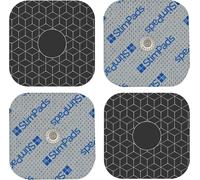 Electrodes Pour Compex* Pack De 12 Electrodes Pour Compex* (4 X 50x100mm ¿Pression Simple¿ Et 8 X 50x50mm).Fonctionnent Parfaitement Avec Compex* Et 50% Moins Chers Que Les Originaux