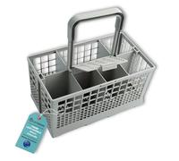 ELECTROHOGAR Panier Lave-Vaisselle Universel pour Couverts | Panier Couvert avec 7 Compartiments | Indéformable et résistant | Mesure 13x24x12cm