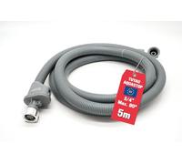 ELECTROHOGAR Tuyau Aquastop 5 M Pour Machine à Laver et Lave-Vaisselle | Souple Avec Système de Sécurité Aquastop | Flexible Résistant à Haute Pression | Empêche les Fuites d'Eau | Certifié VDE