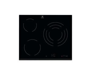Electrolux 300 BHV6232FOK Vitrocéramique Noir - 3 foyers