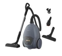 Electrolux 700 Silent Aspirateur avec Sac EB71U2LDB, Ultra Silencieux 59 DB, Brosse AllFloor Auto Tous Sols, Filtre Hygiène E12 Lavable, Rayon d’Action 12 m, 3,5 L, Bleu Denim Clair