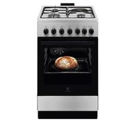 Electrolux 943 005 628 four et cuisinière Electrique Combi Noir et Acier inoxydable