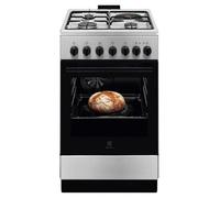 Electrolux 943 005 628 four et cuisinière Electrique Combi Noir et Acier inoxydable