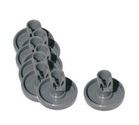 Electrolux AEG 50286965004 5028696500 Lot de 8 roulettes pour panier inférieur pour lave-vaisselle