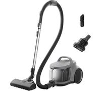 Electrolux, Animal 500, EL51A2UG Aspirateur sans Sac, Brosse Turbo spéciale Poils d’Animaux, Technologie cyclonique Anti-Bouchons, Filtration HEPA, Bac à poussière 2L, Rayon d’Action 9m, 78dB, Gris