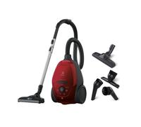 electrolux aspirateur traineau 500w 57db rouge pd824cr pure d8.2