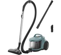 Electrolux Clean 300, EL31C2OG, Aspirateur sans Sac, Technologie cyclonique, Filtration en 4 étapes, Brosse Combifloor, Capacité du bac à poussière 2L, Rayon d’Action 8m, 78 DB, Olive Green