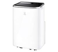 Electrolux Climatiseur Mobile Blanc 12000 BTU Classe A, Chauffage, Déshumidificateur, Ventilateur, Silencieux, Écologique, Télécommande, 24-36 m², R290, 4 Vitesses, Programmation 24h