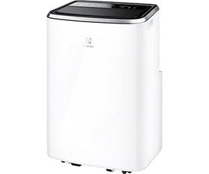 Electrolux Comfort 600 transportable AC BTU 9000, EXP26U338CW, Climatiseur Portable, 2,6 kW, Mode Silencieux, Fonction 3-en-1, WIFI, affichage LED, Télécommande Intuitive, Blanc