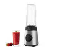 Electrolux Create 4 Blender E4SB1-4ST, Blender Sport, Bouteille à emporter incluse, Deux Vitesses, Fonction Pulse, Lame TruFlow, Taille Compacte, 0.92 Litre Pichet, 350 W, Acier Inoxydable