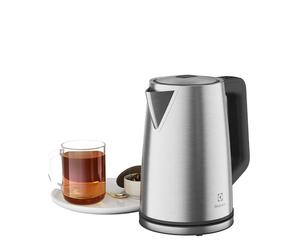 Electrolux Create 5 Bouilloire Électrique 1,7 L 2400 W E5K1-6ST | Température Réglable 40-100°C, Fonctions Turbo et Maintien au Chaud, Arrêt Automatique, Filtre Anitartre, Base 360°, Inox