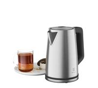 Electrolux Create 5 Bouilloire Électrique E5K1-6ST, Capacité 1,7 L, Fonctions Turbo et Maintien au Chaud, Contrôle précis de la Température, Arrêt Automatique, Design Élégant et Compact, Inox