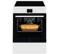 electrolux cuisinière induction a+ 73l 3 feux, série 500 surroundcook, blanc [EEK: A+]