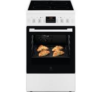 electrolux cuisinière vitrocéramique a 57l 4 feux blanc lkr524288w