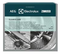 ELECTROLUX - Détartrant, dégraissant et nettoyant hygiénique pour LV et ML 3 en 1/6 sachets = 6 mois d'entretient - 9029799187