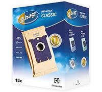 Electrolux E200M Accessoires Aspirateur S-Bag Classic 15 Sacs Méga Pack