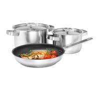 Electrolux E3SS - Batterie de cuisine Cookware (pôele 24cm, cocotte 4lt et cocotte 2lt)