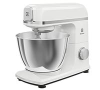 Electrolux E5KM1-4SWB Pétrisseur planétaire Create 5 en Aluminium moulé sous Pression, 1200 W, 6 réglages, 330 x 245 x 380 mm, Solide Blanc