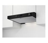 ELECTROLUX EFU216K - Hotte classique évacuation et recyclage - 272m3/h - 52dB - 3 vitesses - Largeur 60cm - Noir