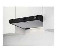 Electrolux EFU216K - Hotte - standard - Niche - largeur : 60 cm - extraction et recirculation (avec kit de recirculation supplémentaire) - noir Noir, noir G