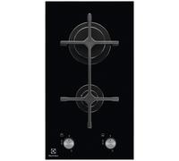 Electrolux EGC3322NVK Noir Intégré 29 cm Gaz 2 zones