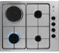 Electrolux EGL62821OX Table de Cuisson 3 Brûleurs + 1 Brosse Éléctrique 60CM