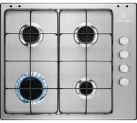Electrolux EGS6404SX table de cuisson gaz encastrable 4 brûleurs 60 cm inox