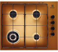 Electrolux EGS6414T Table de Cuisson 4000W Laiton Encastré Marron Marron
