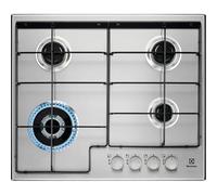 Electrolux EGS6434X plaque Intégré Gaz Acier inoxydable