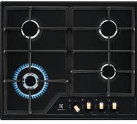 Electrolux EGS6436RK Noir Intégré Gaz 4 zone(s)