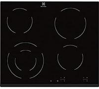 Electrolux ehf6241fok Built-in Electric Black - Table de cuisson (Built-in, Electric, glass-ceramic, Black, Sensor, 220 - 240 V)