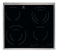 Electrolux EHF6342XOK Noir Table de cuisson vitrocéramique encastrable 4 zones/zones