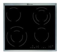 Electrolux ehf6342xok plaque intégré céramique noir Noir G