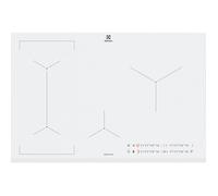 Electrolux EIL83443BW Blanc Intégré (placement) 78 cm Plaque avec zone à inducti