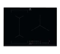 Electrolux EIV73342 - Table de cuisson à induction - 3 plaques de cuisson - Niche - largeur : 56 cm - profondeur : 49 cm - noir - avec avant biseauté