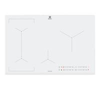 EIV83443BW - Table de cuisson à induction - 4 plaques de cuisson - Niche - largeur : 75 cm - profondeur : 49 cm - sans cadre - blanc